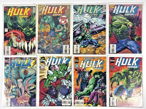 Hulk 2099  #2-6, 8-10 Lot Of 8 Vintage Marvel Comics 1994