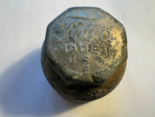 Antique Ford Hub Grease Center Caps Threaded Dust Cover Model T Early A 1910-30 Antique Ford Hub Grease Center Caps Threaded Dust Cover Model T Early A 1910-30