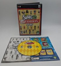 The Sims 2 H M Fashion Stuff PC Game Expansion 2007 Complete