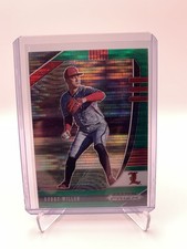 2020 Panini Prizm Draft Picks Bobby Miller Green Pulsar Rookie #PDP29 Louisville