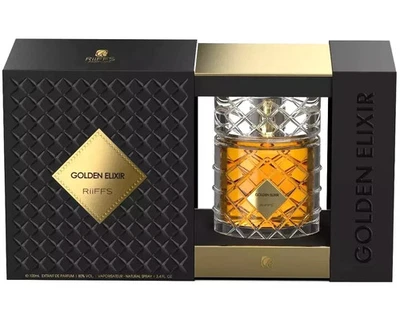 RiiFFS Golden Elixir For Unisex 100ml Eau De Parfum Luxury Perfume Mens Womens