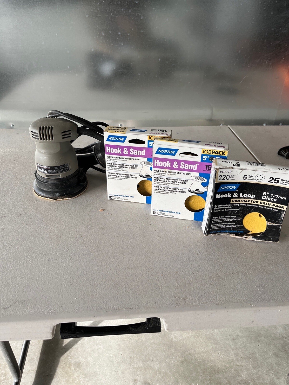 Porter Cable 333 5" Random Orbit Finishing Sander. Made in USA eBay