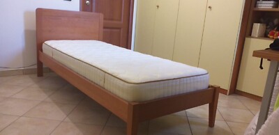 Legno Usato Letto Una Piazza E Mezza Letto Zalf Una Piazza Color