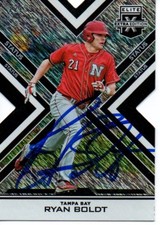 Ryan Boldt Nebraska Cornhuskers 2016 Panini Elite Die Cut Status Signed Card