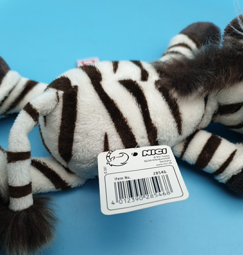 Nici Zebra Zsa Zsa ca. 25cm Wild Friends Serie - Bild 3 von 6