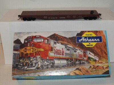 ATHEARN HO scale 1439 E.J.&E #6778 FLAT CAR 50'