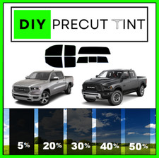 Hágalo usted mismo tinte de ventana de cerámica premium precortado se adapta a cualquier Dodge RAM 2000-2025 CUALQUIER ventana