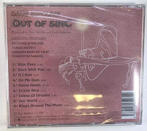 Dave Sinclair – Out Of Sinc CD 2018 DSINCS-Music prog rock Caravan - Picture 2 of 2