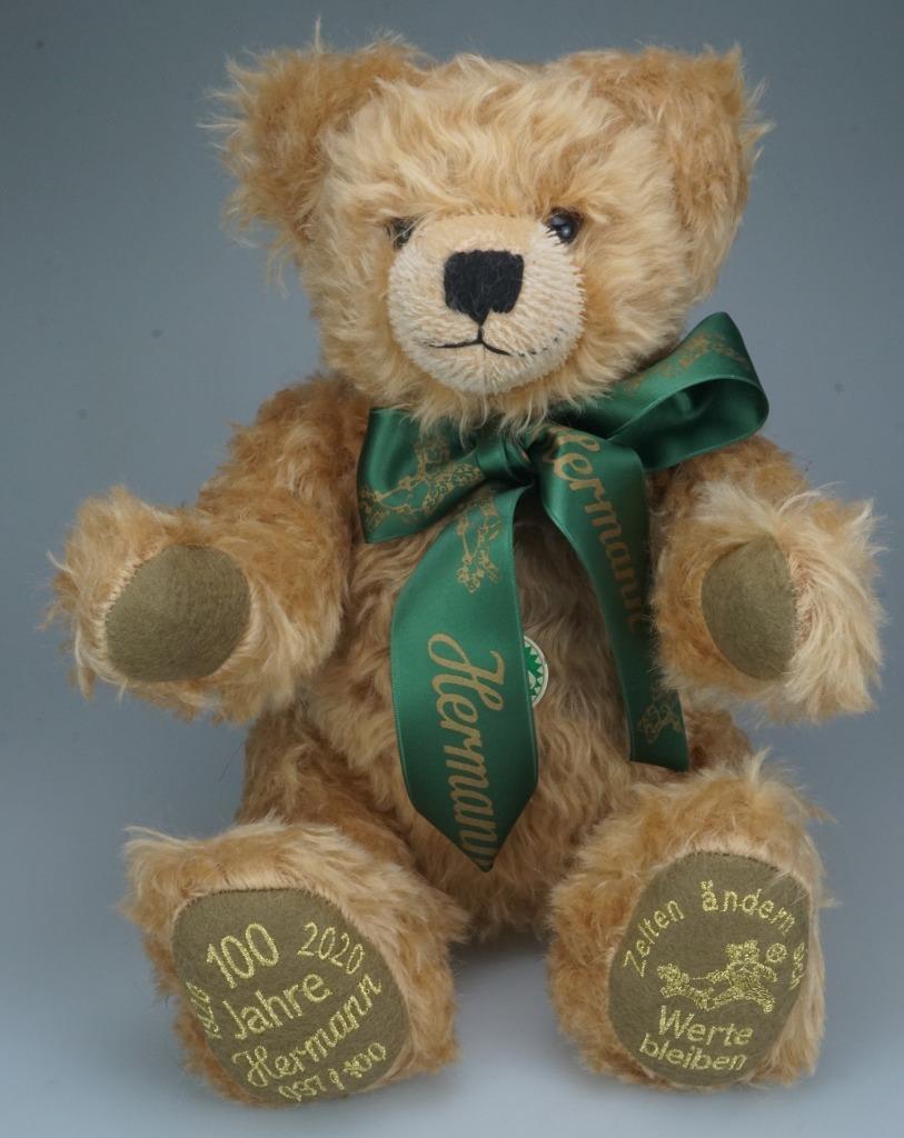 ぬいぐるみ Herman 100th Anniversary of Teddy Bear Hermann 100 Year Anniversary Limited Edition 37/100 Bear Original
