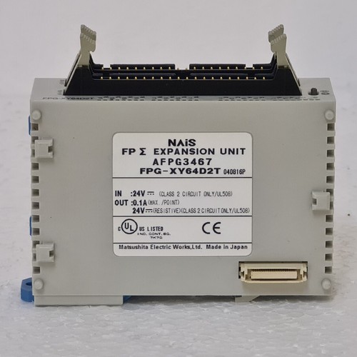 Matsushita NAiS AFPG3467 FPΣ Expansion I/O Unit FPG-XY64D2T | eBay