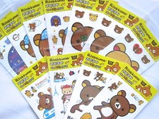 Rilakkuma Mini Sticker Sheet Your Choice of Design KAWAII 