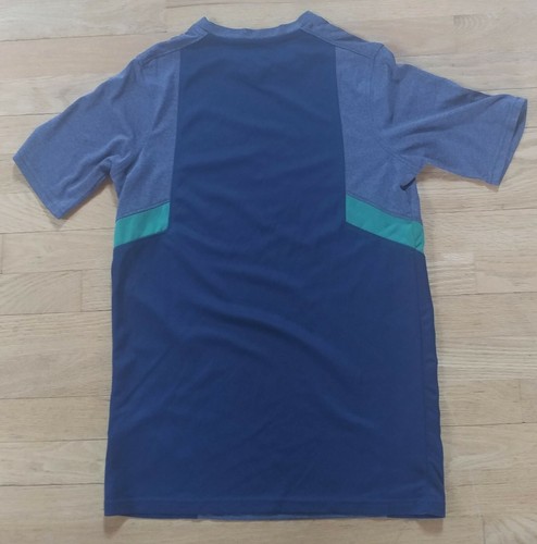 Pro Edge Men's Notre Dame Fighting Irish Blue And Green Shirt Size Small - Picture 4 of 4