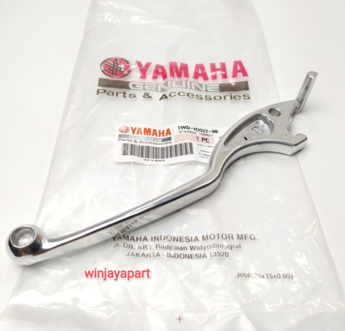 Yamaha OEM Front Brake Lever – YS125 2017 – Silver – 1ST-H3922-00