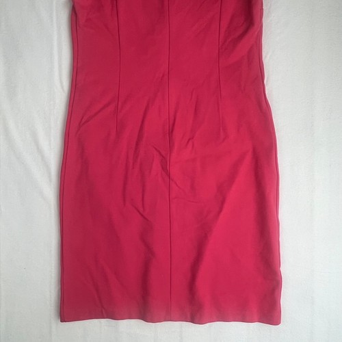 Talbots Dress Coral Pink Ponte Stretch Ponte Knit Career Square Pocket Size 6 - Picture 12 of 18
