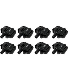 Msd Street Fire Ignition Black Coil 8 Pack For 1998-2002 Chevrolet Camaro 55088