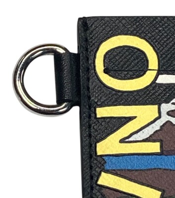Portefeuille Paul Smith Dino Noir - Motif Dinosaure & Montagne - Cuir - Neuf Avec étiquettes