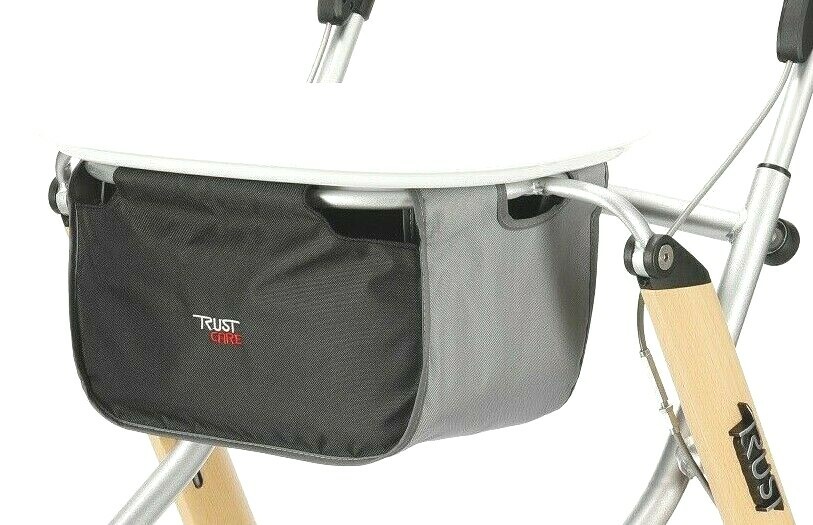 Tasche Trust Care für Indoor Rollator Let's Go in schwarz/grau Rollator Zubehör