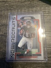 2021 Panini Prizm #NR-10 Kyle Pitts New Recruits  RC Falcons