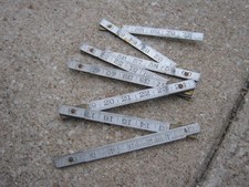 Vintage The LUFKIN RULE CO No. 1206 Saginaw MICH Made in USA yardstick