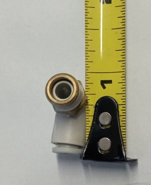 SMC KQ2L06-01AS MALE ELBOW 6MMx1/8"NPT push-to-connect Elbow **10-pack** - Image 2 of 2