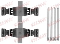 Quick Brake 109-1786 ZubehöRkit, Scheibenbremsbelag FüR MERCEDES-BENZ