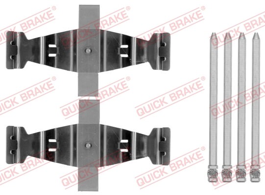 Quick Brake 109-1786 ZubehöRkit, Scheibenbremsbelag FüR MERCEDES-BENZ-image