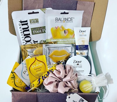 New Mum Pamper Box Gift Mini Pamper Hamper For Her Birthday