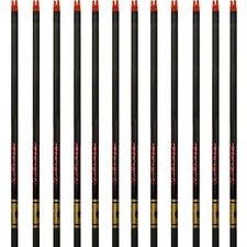 Gold Tip Arrows Velocity Hunter 300 340 400 500 1 Dozen Black Shafts