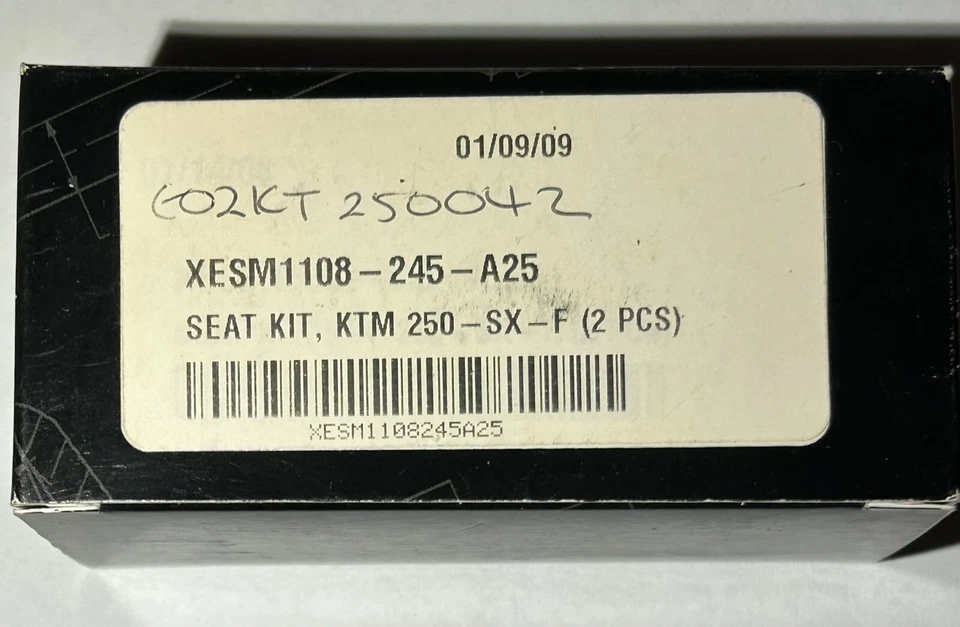 Inserto de asiento de válvula Xceldyne CV4 X2 XESM1108-245-A25 KTM 250 STD EX 1 pieza. Foto 2 de 2