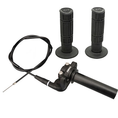 #ad NIBBI Twist Handle Grip Bar Throttle Cable For Suzuki RM50 RM60 RM65 RM80 RM85 $33.29