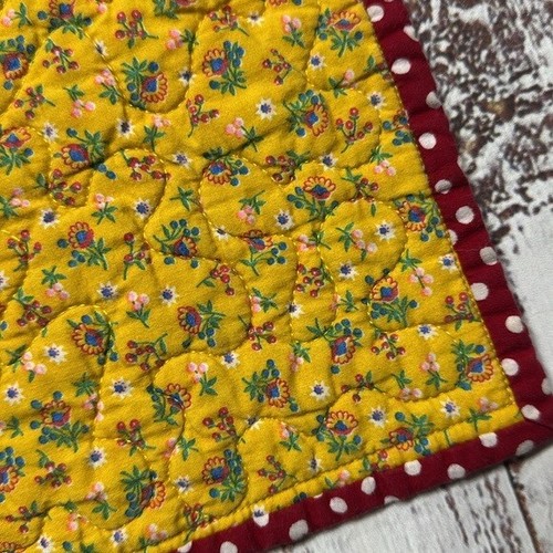 VNTAGE SESAME STREET QUILT BLANKET COMFORTER BERT ERNIE OSCAR BIG BIRD 29X34 1/2 - Picture 9 of 12