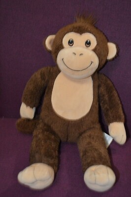Build-A-Bear Workshop Monkey  Chimp Ape Brown & Tan 17'' R6