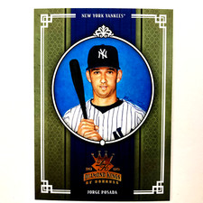 Jorge Posada 2005 Donruss Diamond Kings Card #153 MLB New York Yankees