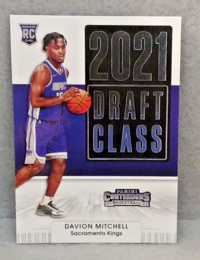 2021-22 Panini Contenders '21 Draft Class Contenders #9 Davion Mitchell