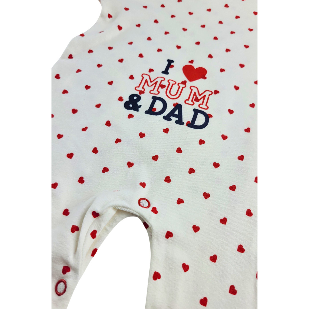 I 🩷 Mum & Dad Two Piece baby clothing image 2