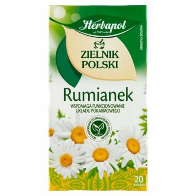 (EUR.3,47/100g) 12x Herbapol '' Zielnik Polski '' Kamillen Tee 30g