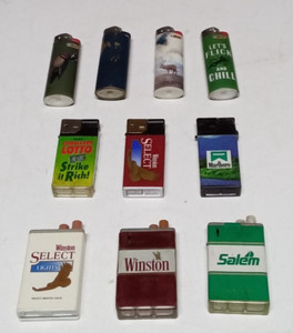 Lot of 10 lighters with the Winston select might be an error.