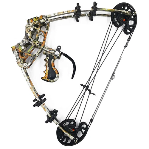 Dual-use Triangle Archery Compound Bow Catapult Bowfishing Steel Ball Hunting - Picture 28 of 28