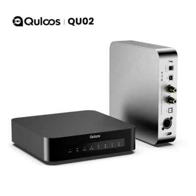 QULOOS QU02 USB Digital Audio Interface to SPDIF AES/EBU I2S Supporting DSD512