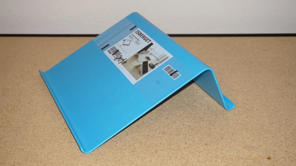 12x IKEA Isberget Blue Plastic Laptop iPad Tablet Tray Stand Electronics - Image 4 of 4