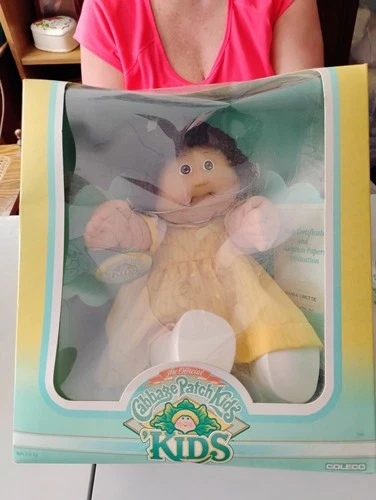 Cabbage Patch doll vintage new in box with braces headgear