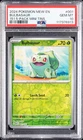 2024 POKEMON MEW EN-151 151 5-PACK MINI TIN #001 BULBASAUR PSA 10