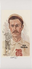 1980 Perez-Steele Hall of Fame Art Postcards Second Series Kid Nichols HOF 0b2