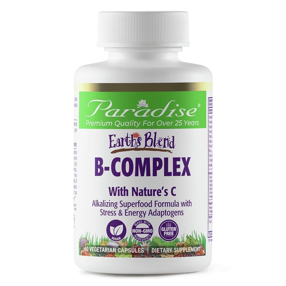 Paradise Herbs Earths Blend B-Комплекс 60 капсул 3190₽