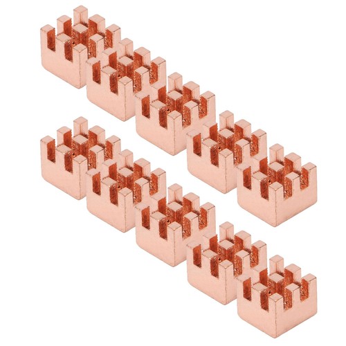 Messingkühlkörper 10 PCS Heizkörper Für Module Für CPU Für❀ - Afbeelding 9 van 24