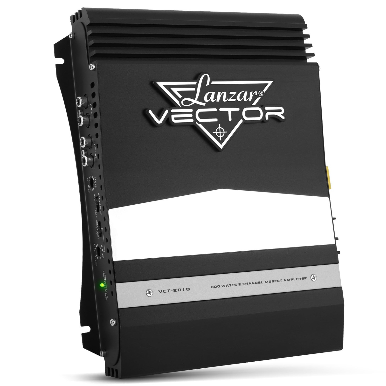 Lanzar 2-Channel High Power MOSFET Amplifier - Slim 800 Watt