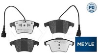 Meyle 0252374919/PD Bremsbelagsatz FüR Scheibenbremse Bremsbelagsatz FüR VW