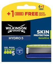 Wilkinson Sword Hydro 5 Sensitive refill cartridges - Pack of 4+1