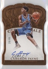 2015-16 Panini Preferred Crown Royale 20/85 Cameron Payne #185 Auto z0i