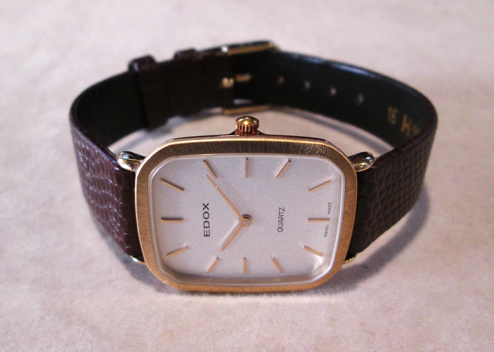 1980's EDOX Classic II Wristwatch w/ Swiss Quartz Movement, NEW OLD STOCK - Image 3 of 4